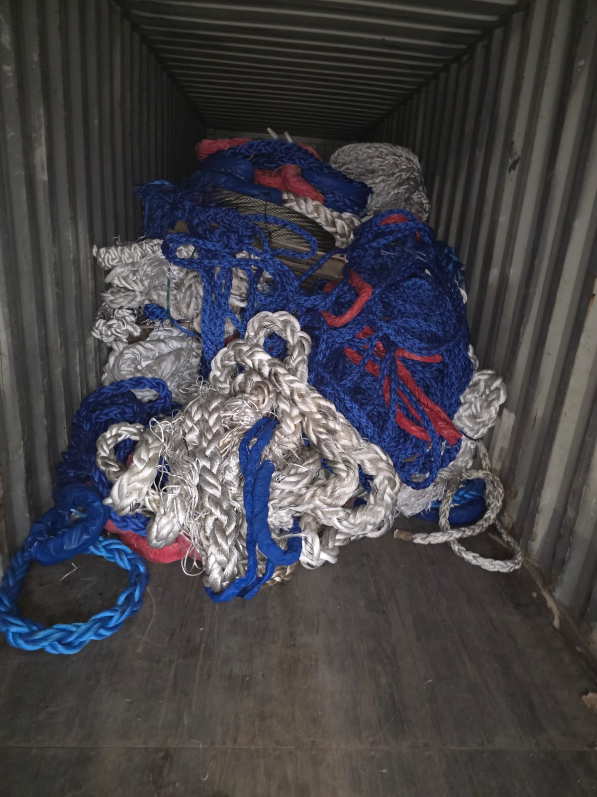 Rope recycling process